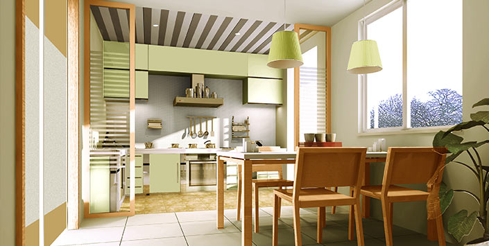 青蘋果樂園 現代風櫥柜