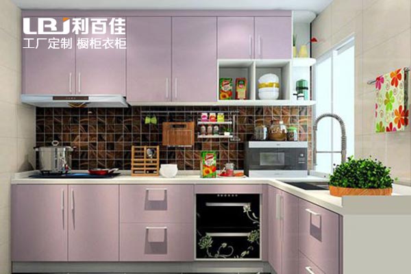 利百佳櫥柜品牌帶你欣賞L型整體櫥柜！