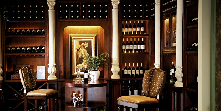 長沙原木定做酒柜