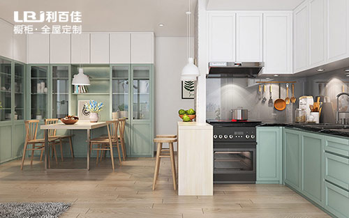 長沙公寓房廚房裝修實例，清新簡約風很溫馨
